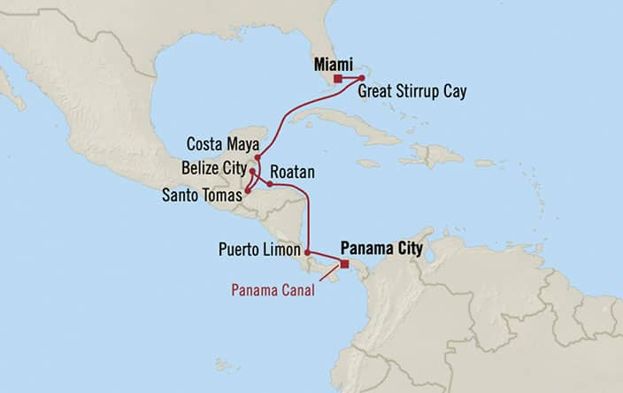 Oceania Cruises 10 days from Miami Florida United States to